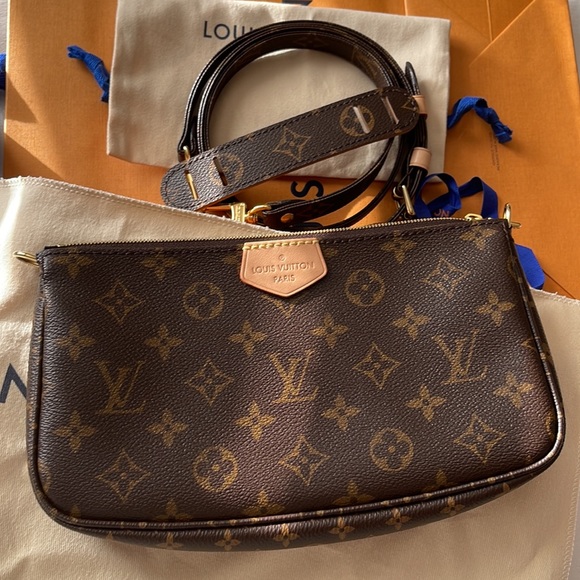 Louis Vuitton LARGE POCHETTE ACCESOIRES w/ 16mm Adjustable MONOGRAM STRAP - Picture 13 of 16